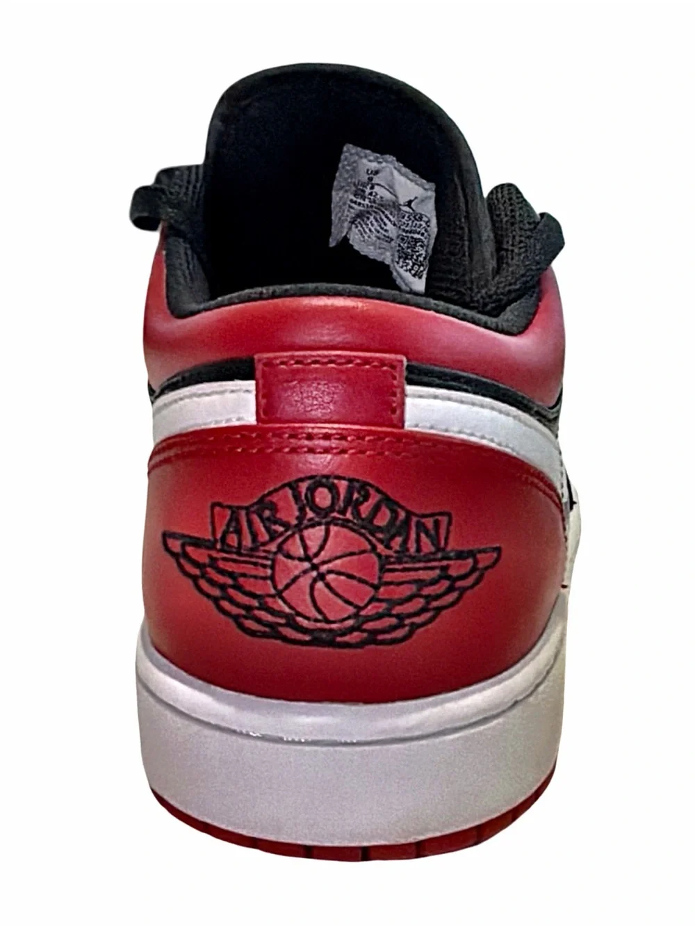 Nike Air Jordan 1 Low Alternate Bred Toe | Black, Red | Men’s Size 9